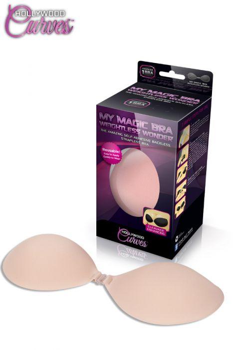 Inserti In Silicone Per Reggiseno - Imbottitura Push-Up Naturale 1-2 Taglie In Più - Riutilizzabili Per Bikini, Costume E Vita Quotidiana - 2